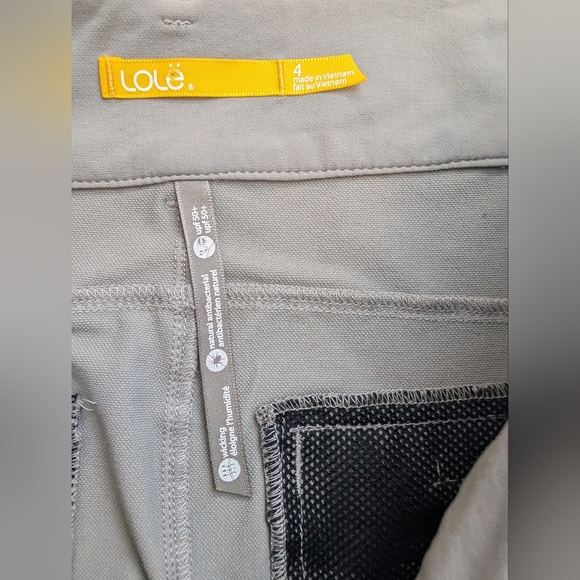 Lole Skirt Quick Dry Activewear  Hiking Sport  Gray  Size 4 - Picture 10 of 15
